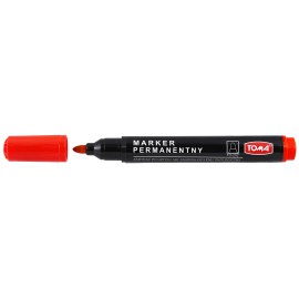 TOMA Marker permanentny czerwony TO-202