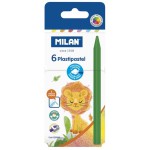 MILAN kredki świecowe PASTIPASTEL 6 kolorów MILAN kredki świecowe PASTIPASTEL 6 kolorów
