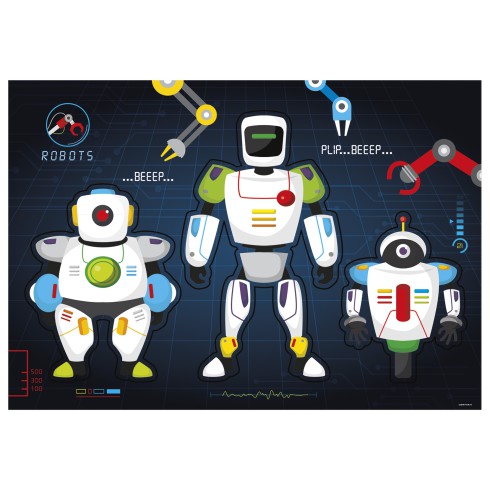 Derform Podkład oklejany na biurko BACKUP ROBOTY 11 Derform Podkład oklejany na biurko BACKUP ROBOTY 11