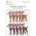 CRAFT Naklejki 3D z pianki BAMBI 10 szt.
