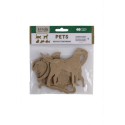 HAPPY COLOR Kształty tekturowe PETS 5 sztuk