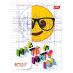 Zeszyt A5/60 kratka Matematyka EMOJI