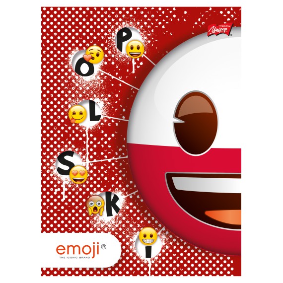 Zeszyt A5/60 linia język Polski  EMOJI