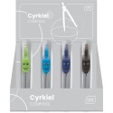 Interdruk Cyrkiel w etui kolorowy