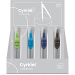 Interdruk Cyrkiel w etui kolorowy Interdruk Cyrkiel w etui kolorowy
