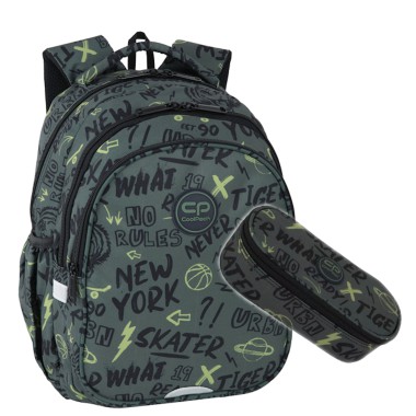 COOLPACK Plecak szkolny 2w1 Tiger klasa 1-3 zestaw