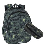 COOLPACK Plecak szkolny 2w1 Tiger klasa 1-3 zestaw