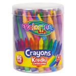 KREDKI ŚWIECOWE COLORINO 64 KOLORY