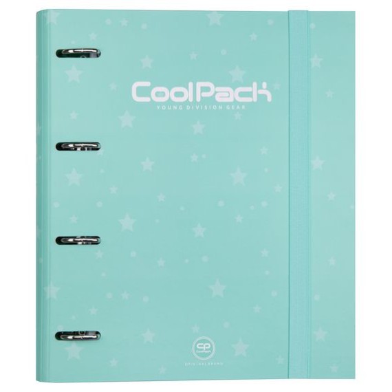 COOLPACK Segregator Organizer A4 z kartkami RING BOOK Pastel Miętowy