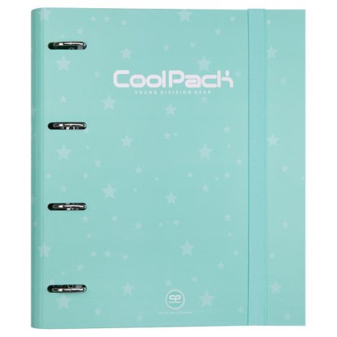 COOLPACK Segregator Organizer A4 z kartkami RING BOOK Pastel Miętowy