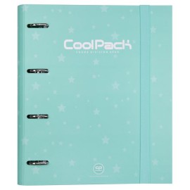 COOLPACK Segregator Organizer A4 z kartkami RING BOOK Pastel Miętowy