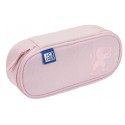 OXFORD Piórnik z klapką tuba organizer pastel
