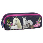 Derform Piórnik saszetka 2 komory Horse Konie