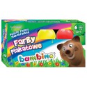FARBY PLAKATOWE BAMBINO 6 KOLORÓW