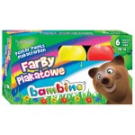 FARBY PLAKATOWE BAMBINO 6 KOLORÓW