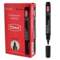 TOMA Marker permanentny czarny TO-202