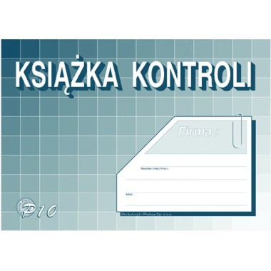 Książka Kontroli A5 M&ampampP