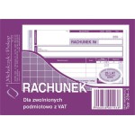 DRUK 234-5 RACHUNEK DLA ZWOLNIONYCH PODMIOTOWO Z VAT A6