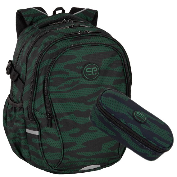 Coolpack Plecak szkolny młodzieżowy FACTOR GREENEH 2w1