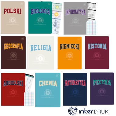 Interdruk Zeszyty Tematyczne 11w1 Komplet Ściąga