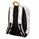 Plecak młodzieżowy Fiołki Margaretki 2w1 szkolny wycieczkowy