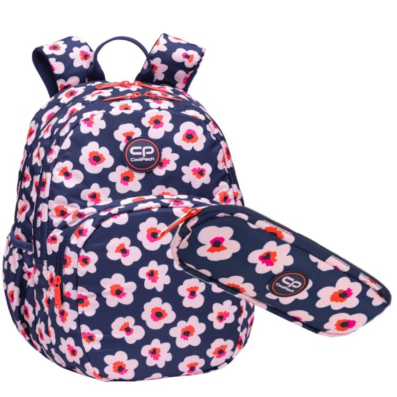 Coolpack Plecak szkolny młodzieżowy zestaw 2w1 FLORES NINA