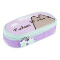 Plecak szkolny Pusheen Fiolet 17w1 klasa 1-3 mega zestaw