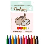 Plecak szkolny Pusheen Fiolet 17w1 klasa 1-3 mega zestaw