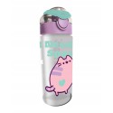 Plecak szkolny Pusheen Fiolet 17w1 klasa 1-3 mega zestaw