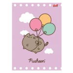 Plecak szkolny Pusheen Fiolet 17w1 klasa 1-3 mega zestaw