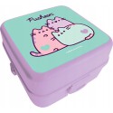 Plecak szkolny Pusheen Fiolet 17w1 klasa 1-3 mega zestaw