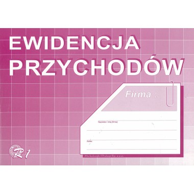 druk Ewidencja Przychodów R1