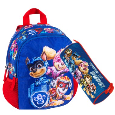 Plecak plecaczek przedszkolaka Psi Patrol 2w1 saszetka zestaw