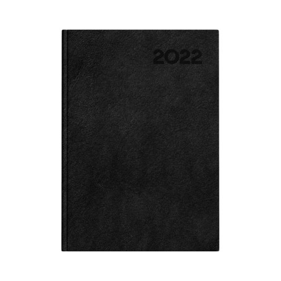 Hamelin Kalendarz 2022 książkowy A5 Basic DTP czarny