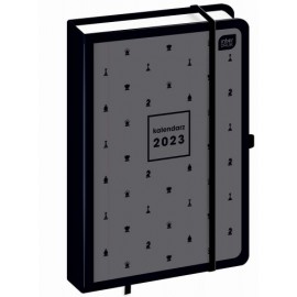 Interdruk Kalendarz książkowy dzienny A5/384k  2023