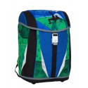 BAGMASTER Tornister POLO 7 B BLUE/GREEN/BLACK