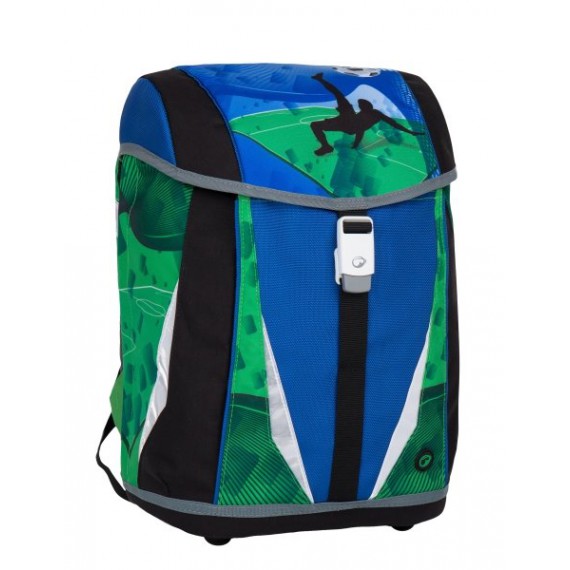 BAGMASTER Tornister POLO 7 B BLUE/GREEN/BLACK
