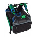 BAGMASTER Tornister POLO 7 B BLUE/GREEN/BLACK