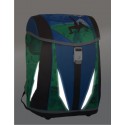 BAGMASTER Tornister POLO 7 B BLUE/GREEN/BLACK