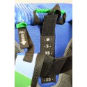 BAGMASTER Tornister POLO 7 B BLUE/GREEN/BLACK