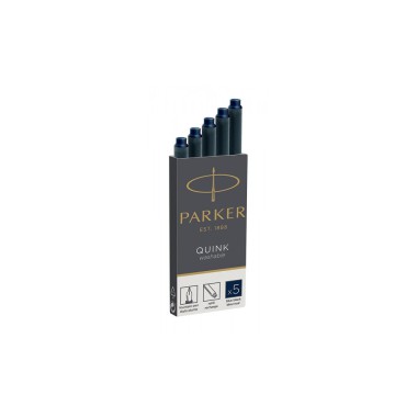 PARKER QUINK NABOJE WKŁAD DO PIÓRA STANDARDOWE NIEBIESKIE 5SZT.