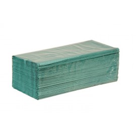 Ręcznik papierowy zz kolor zielony 4000 listków 