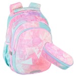 COOLPACK Plecak szkolny 2w1 zestaw TRY DAY RÓŻOWY