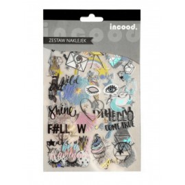 Zestaw Naklejek transparentnych HOLO 0037-0129