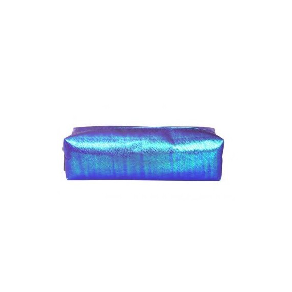 Piórnik tuba hologram fiolet