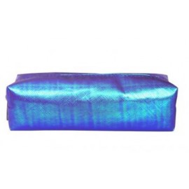 Piórnik tuba hologram fiolet